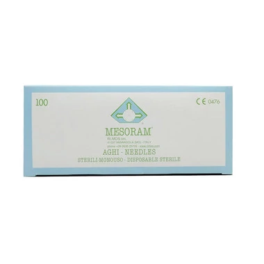 Голка для мезотерапії Mesoram 27G (0.40) х12 мм, 100 шт - Фото №2