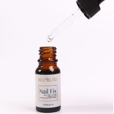 Komilfo Nail Fix,эликсир для ногтей,с пипеткой, 10 мл - Фото №2