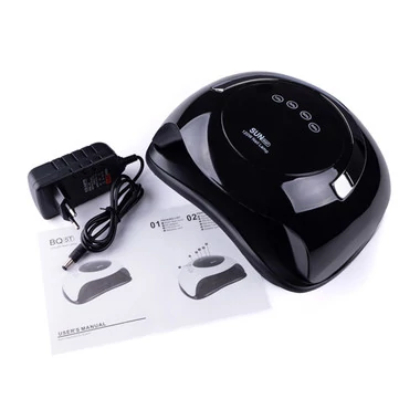 Лампа для маникюра UV/LED Sunprof SUN BQ-5T с ручкой черная 120 Вт - Фото №4