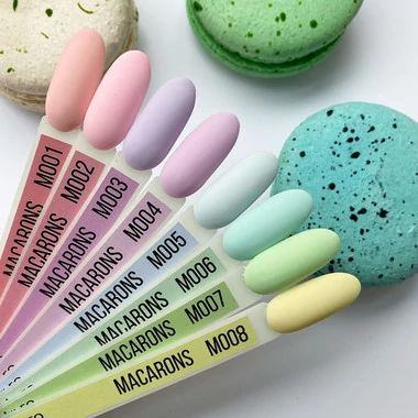 Гель-лак KOMILFO Macarons M003 пастельный лавандовый 8 мл (353003) - Фото №3