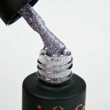 Гель-лак светоотражающий NAILAPEX №478 чистое серебро 6 мл (0098938) - Фото №2
