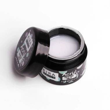 Kira Nails Acryl Gel Glitter Milk, 5 г - Фото №2