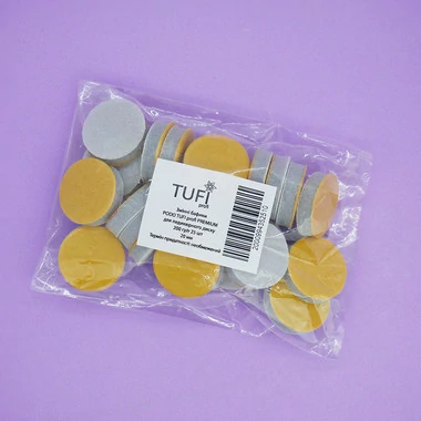 Сменные бафы для педикюрного диска TUFI profi 20 мм 180 грит 25 шт (0101572) - Фото №5