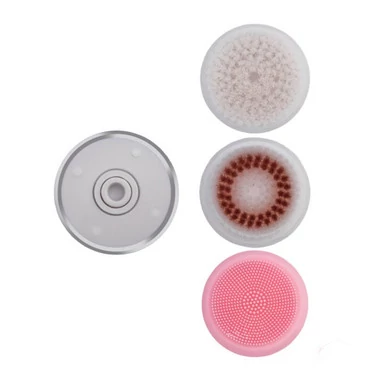 Щетка для очищения лица 3 в 1-BUCOS Facial Cleansing Brush B1,розовый - Фото №4