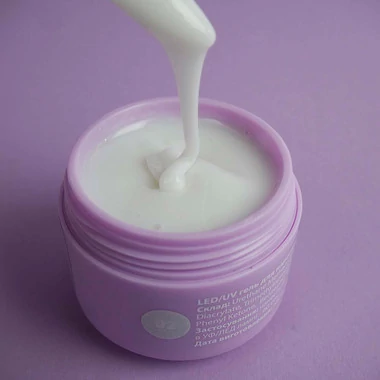 Гель для наращивания TUFI profi UV/LED GEL 02 Milk 30 г (0105858) - Фото №2