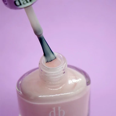 Лак для ногтей DB Cosmetic Prof Line светло-розовый френч 10 мл (00606) - Фото №2