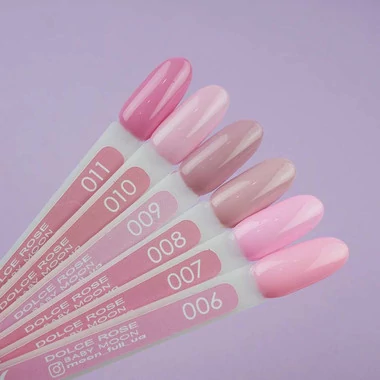 Гель лак BABY MOON Dolce Rose №009 бежево-лиловый 6 мл (5908254000096) - Фото №3