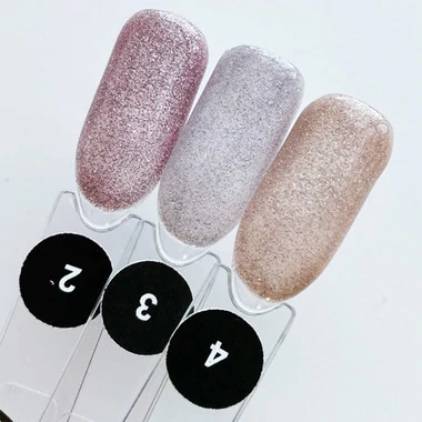 База NAILAPEX Color Base №03 светоотражающая молочная с лавандой 15 мл (CBB03) - Фото №3