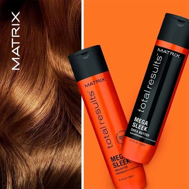 Кондиционер MATRIX Total Results Mega Sleek с маслом ши для непослушных волос 300мл (3474630740785) - Фото №2