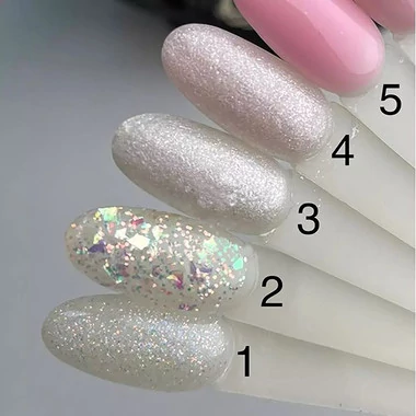 Полигель SAGA Professional EXCLUSIVE Poly Gel №04 бледно-розовый с шиммером 30 мл (2000994385648) - Фото №2