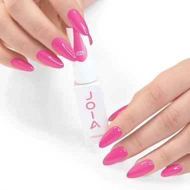 Гель-лак JOIA vegan 028 неоново-розовый 6 мл (4820259340285) - Фото №2