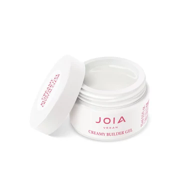 Моделирующий гель JOIA Creamy Builder Gel vegan Crystal Clear 15 мл (4820259341749) - Фото №2