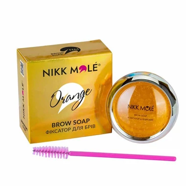 SALE Фиксатор NIKK MOLE для бровей апельсин 15 г - Фото №2