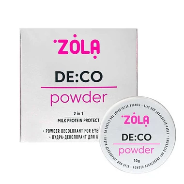 Пудра-деколорант ZOLA для бровей DE:CO Powder 10 г (05198) - Фото №2