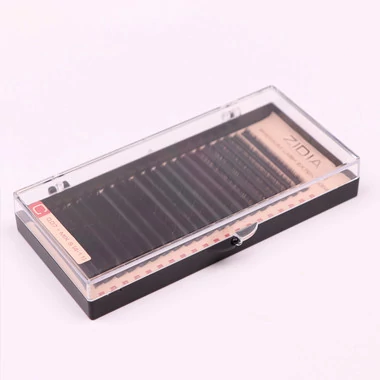 Ресницы ZIDIA Premium Lash Extensions для наращивания   (20 лент) C0,07 х MIX S (4-11 мм) - Фото №3