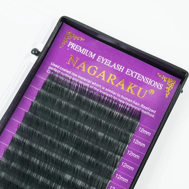 Ресницы Premium NAGARAKU на ленте изгиб C 0.07 16 рядов 12 мм - Фото №2