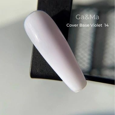 База для ногтей GA&MA Cover №014 Violet фиолетовый 15 мл (7700181) - Фото №2