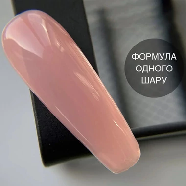 База для ногтей GA&MA Cover №017 Dream классический нюд 30 мл (формула одного слоя) (7700099) - Фото №2