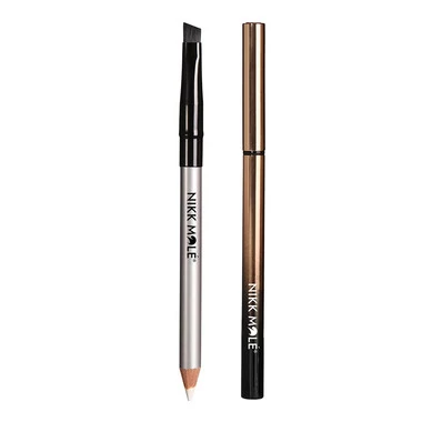 Карандаш для разметки бровей Nikk Mole BROW PASTE, белый - Фото №2