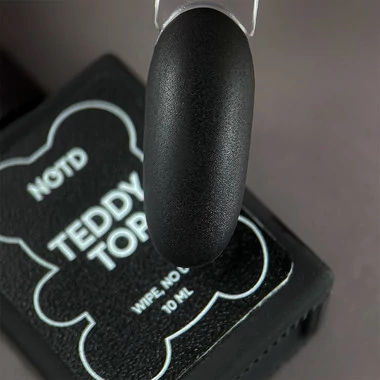Топ NAILS OF THE DAY Matte TEDDY wipe матовый с липким слоем, без УФ-фильтров 10 мл (u0000018349) - Фото №2