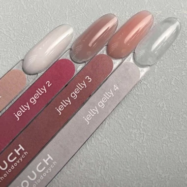 Гель-желе для наращивания Touch Jelly Gelly №02 пастельно-бежевый 15 мл (2930000033624) - Фото №3