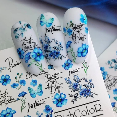 Слайдер Richcolor Nails Slider 056 цветы - Фото №2