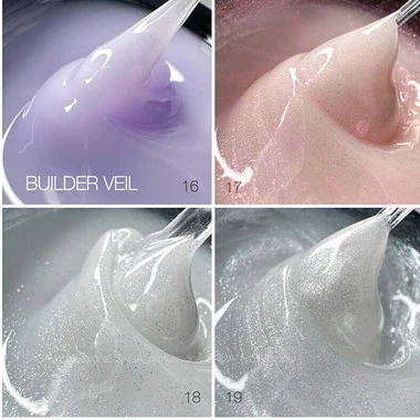 Гель для наращивания SAGA Builder Gel Veil №16 сиреневый 15 мл (2000995073728) - Фото №3