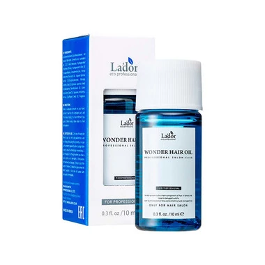 Масло LADOR для блеска и гладкости волос Wonder Hair Oil 10 мл - Фото №2