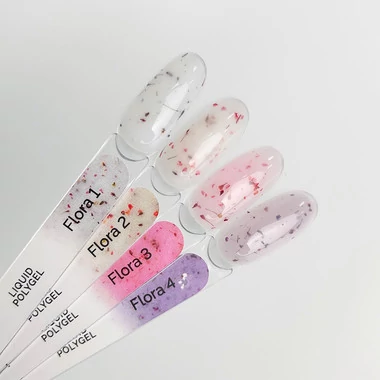 Полигель Touch Polygel Flora №01 молочный с сухоцветами 15 мл (2930000052847) - Фото №3
