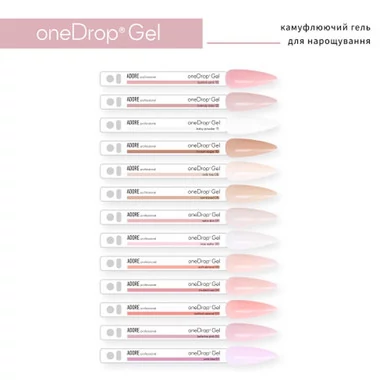Гель ADORE One Drop Gel №10 Brown Sugar (с вакуумной помпой) 30 мл (2101400445540) - Фото №3