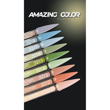 SALE База MOON FULL Amazing Color Base №3215 фисташковый 12 мл (5905123022654) - Фото №4