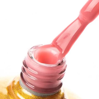 База Yo!Nails Rubberoid Milkyway PEACH каучуковая персиковая 8 мл - Фото №2