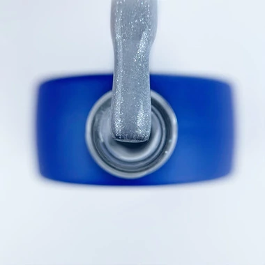 База для ногтей Touch Gloss №01 серебро с блестками 13 мл (2930000053943) - Фото №2
