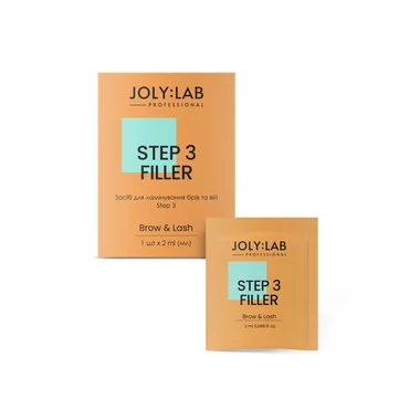 Средство JOLYLAB для ламинирования бровей и ресниц Step 3 2 мл - Фото №2