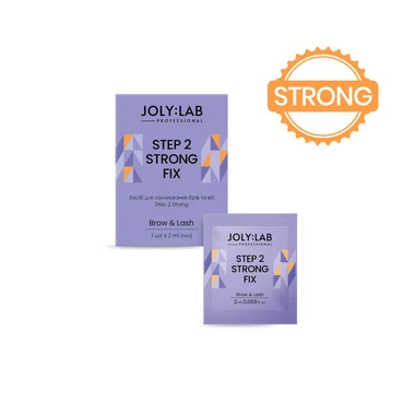 Средство JOLYLAB для ламинирования бровей и ресниц Step 2 Strong 2 мл - Фото №2
