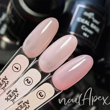 База NAILAPEX Ideal Base №03 полупрозрачная с розовым оттенком 30 мл (IDB3_30) - Фото №2