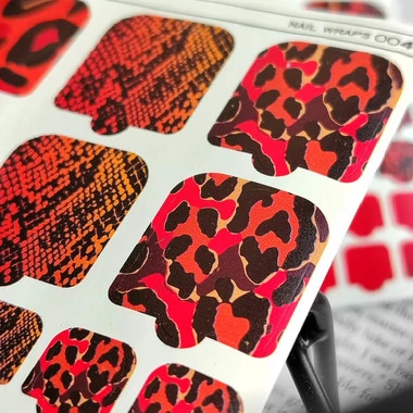 Пленка для педикюра Richcolor Nail Wraps №04 - Фото №3