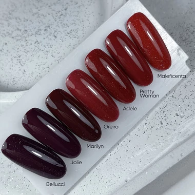 Гель-лак NAILS OF THE DAY Let's special MARILYN бордовый 10 мл (НФ-00018545) - Фото №3