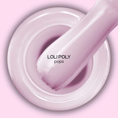База ADORE LOLI POLY BASE №03 pops беловато-розовая 15 мл (2101000446206) - Фото №2