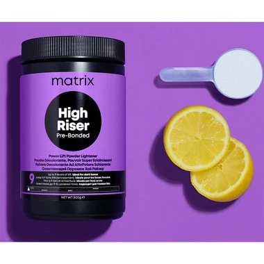Пудра MATRIX High Riser Pre-Bonded с бондером для осветления волос до 9-ти уровней тона (3474637102371) - Фото №2
