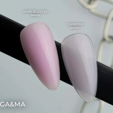 Гель-желе GA&MA Hard Jelly gel Peony 30 мл (7702817) - Фото №3