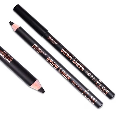 Карандаш ELAN professional line пудровый для бровей Brow Liner Pro 02 dark brown - Фото №4