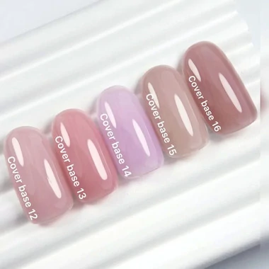 База для ногтей NAILS OF THE DAY Cover NEW Formula №16 темный натуральный нюд 10 мл (НФ-00020201) - Фото №2