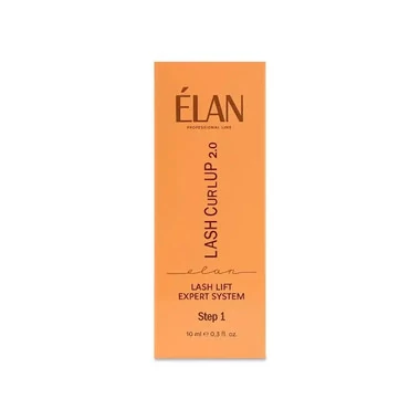 SALE Эксперт-система ELAN для ламинирования ресниц LASH CurlUP 2.0  Step 1 Airless Bottle 10 ml - Фото №2