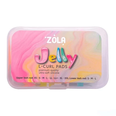 Валики ZOLA для ламинирования Jelly L-Curl для верхних и нижних ресниц (05535) - Фото №3