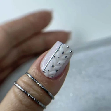 Гель-жвачка NAILS OF THE DAY Love is... White 15 г (НФ-00018738) - Фото №5