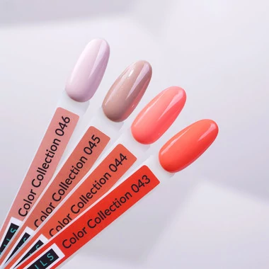 Гель-лак Kira Nails №045 темно-карамельный с мелким шиммером 6 мл (979045) - Фото №3