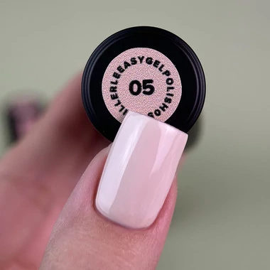 Гель-лак Siller EASY №005 One-ster gel polish однофазный пастельно-розовый 8 мл (НФ-00020715) - Фото №2