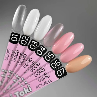 Полигель TOKI TOKI Liquid Polygel №02 белый 5 мл (2002PG02) - Фото №3