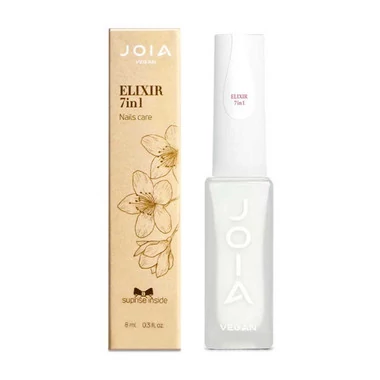 Средство JOIA vegan Elixir 7in1 комплексного действия для питания ногтей 8 мл (4820259343095) - Фото №2